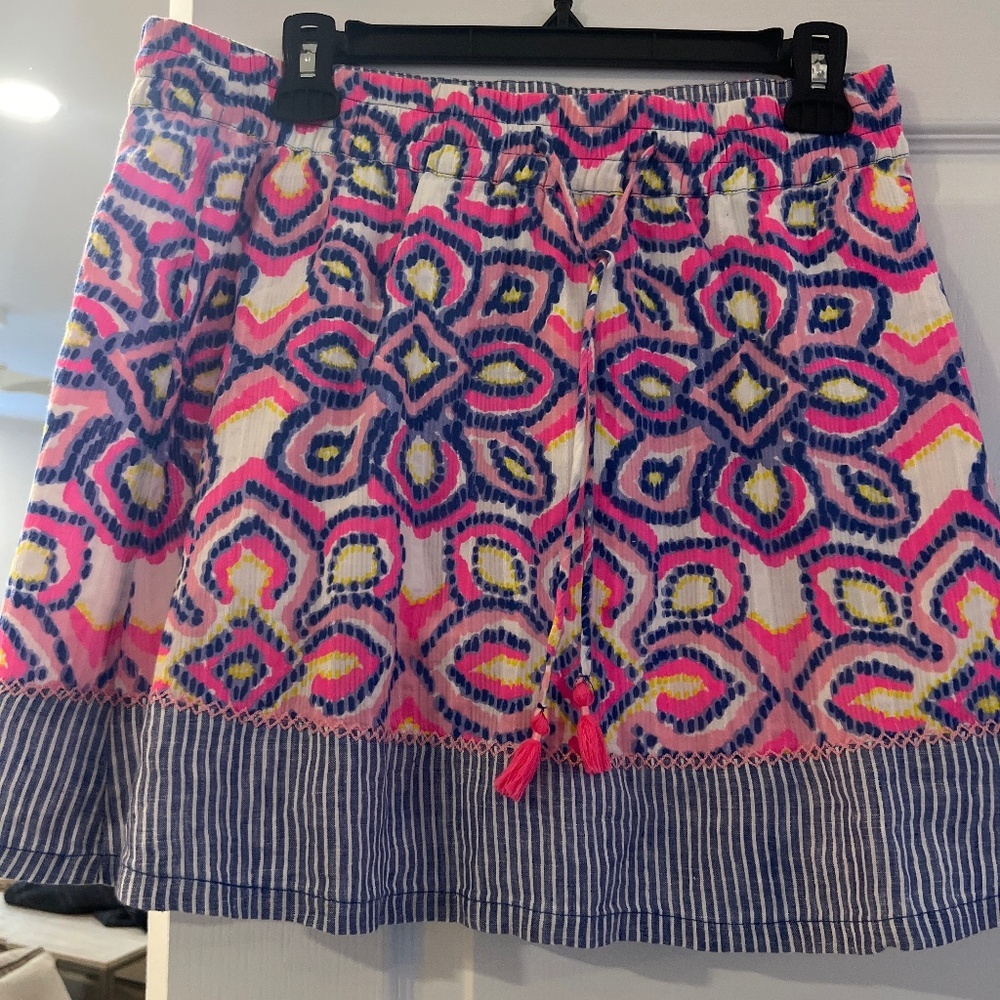 Vineyard vines cotton mini skirt